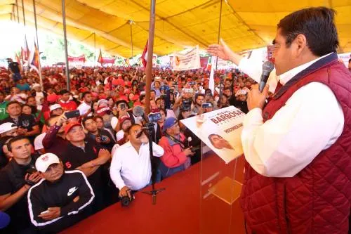 Lamenta Barbosa que guerra sucia en su contra sea promovida por traidores de Morena