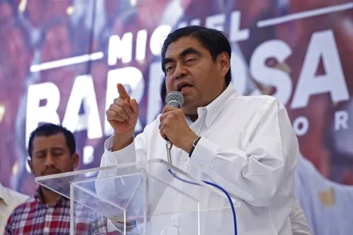 Barbosa respaldó a AMLO en su decisión de no reelección