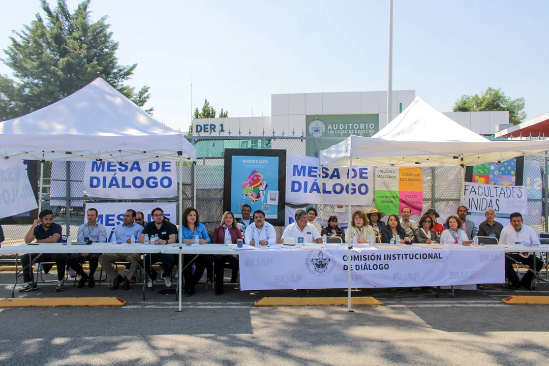 Mesa Dialogo Conflicto Buap
