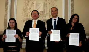 Signan el TSJP y la UVM convenio de colaboración