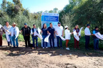 Realizan Jornada de Desazolve y Limpieza del Río Almoloya, en San Andrés Cholula