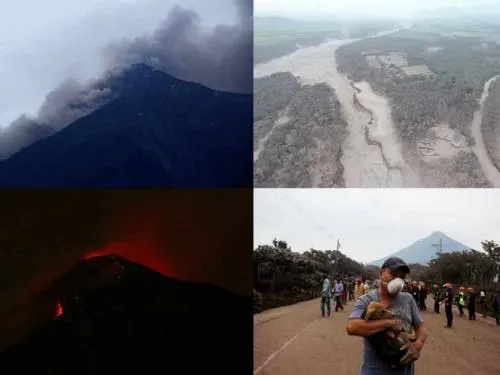 Datos sobre el volcán de Fuego, de los mas violentos del mundo