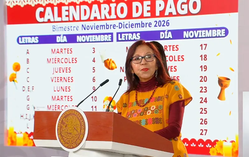 Del 3 al 27 de noviembre pagarán pensiones del Bienestar; consulta las fechas y montos