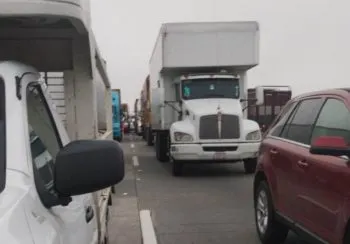 Cerrada, la autopista Puebla-Veracruz toda la noche por un accidente a la altura de Amozoc