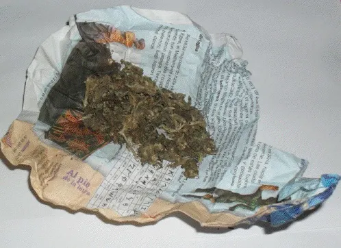 Policías estatales aseguraron a presunta narcomenudista