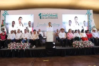 Construimos una sociedad más justa: Leonela Martínez, en su primer informe