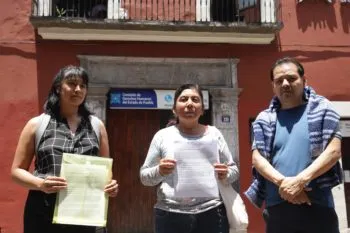 Exige colectivo “San Matías Cocoyotla en Defensa del Agua cholulteca” reparación de drenaje colapsado