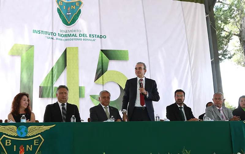 Gobierno Estatal celebra el 145 aniversario de la fundación del BINE