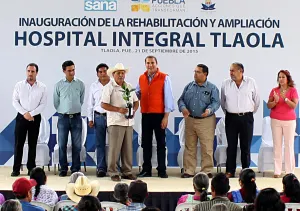 Moreno Valle inaugura Hospital Integral de Tlaola