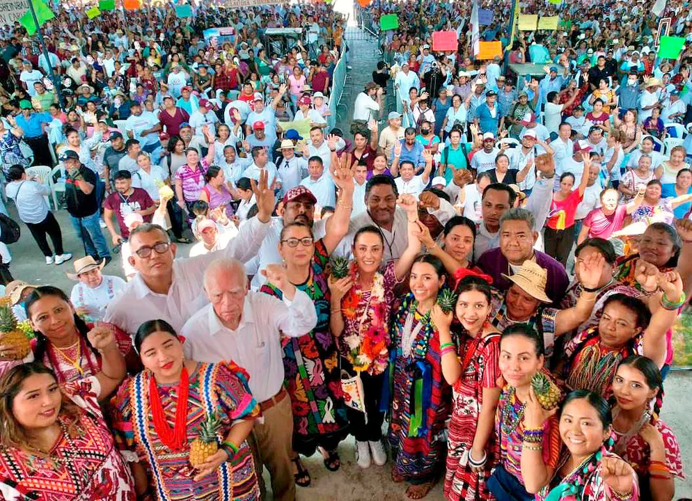 Claudia Sheinbaum Asamblea Informativa Tuxtepec Oaxaca