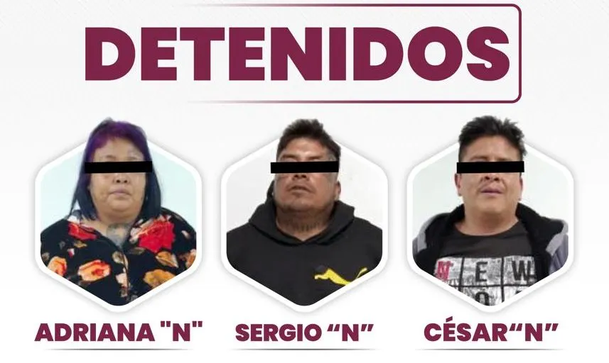 Detenidos por robo de una motocicleta