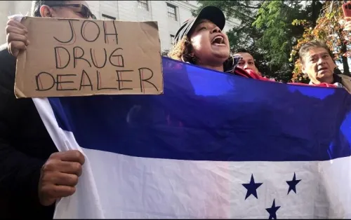 Declaran culpable al hermano del presidente de Honduras por narcotráfico