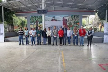 Avance educativo en Cuautlancingo: impermeabilizan la Secundaria Técnica 19 “Vicente Suárez Ferrer”