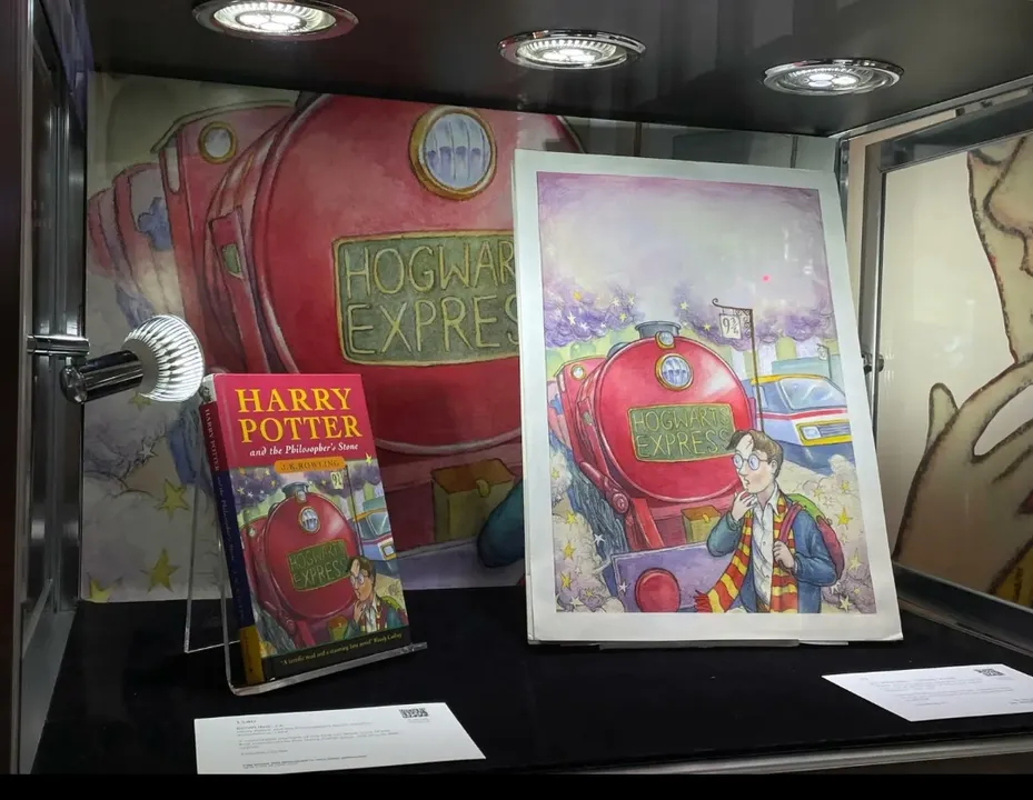 Subastan primera imagen de Harry Potter a precio récord