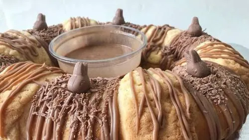 ¿Odias el ate? Esta Rosca de Reyes lo cambia por conejitos