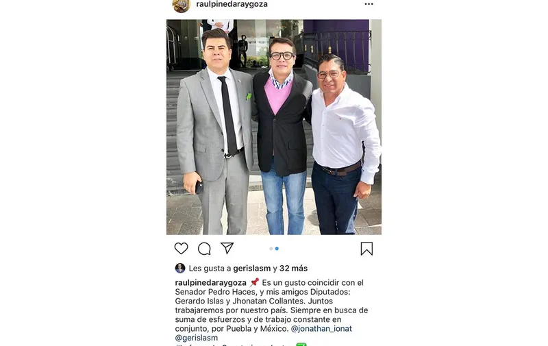 Gerardo Islas colabora con político acusado de extorsionar