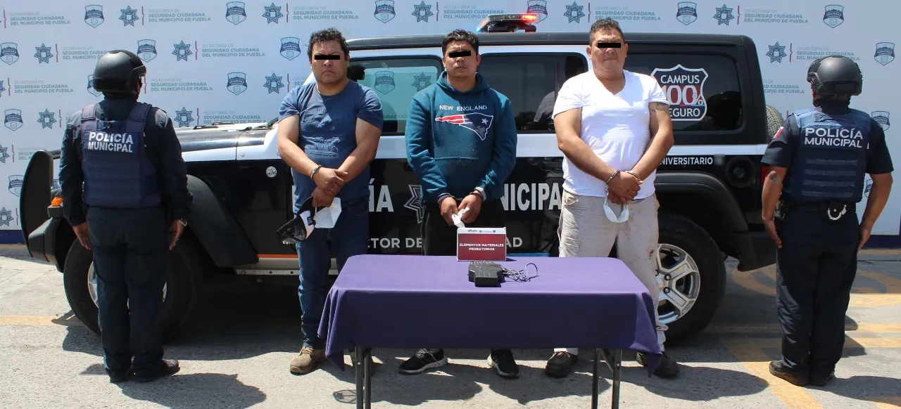 Policía municipal recuperó un camión con reporte de robo que transportaba productos cárnicos