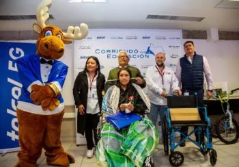 Apoyan SMDIF Puebla y Fundación Telcel-Telmex a personas con discapacidad