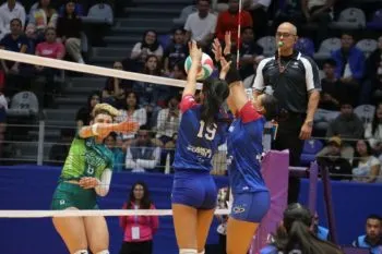 Guerreras de Puebla logran su primer triunfo en casa, en la Liga Nacional de Vóleibol Profesional
