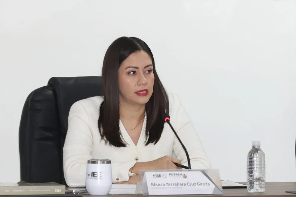 Blanca Yassahara Cruz García, presidenta del IEE