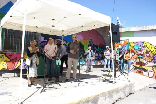La Rueda Promotora Cultural finaliza intervención en Barrio Santa Anita