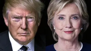 Clinton y Trump se enfrentan en debate este lunes