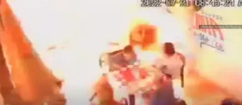 VIDEO Explosión en puesto de comida deja 5 heridos en Durango
