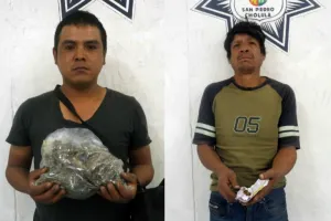 ?Juguero? es detenido en San Pedro Cholula por vender yerba verde