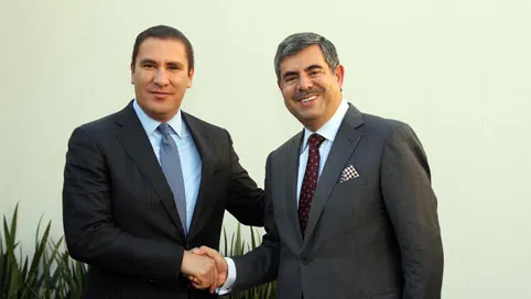 RMV recibe en Casa Puebla a dirigentes del Consejo Ejecutivo de Empresas Globales