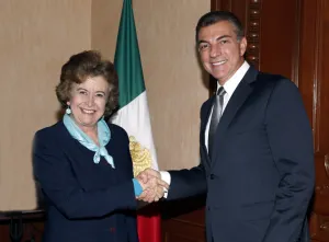Se reúne Tony Gali con la presidenta de Icomos México