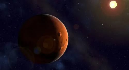 La NASA muestra las espectaculares dunas azules de Marte (foto)