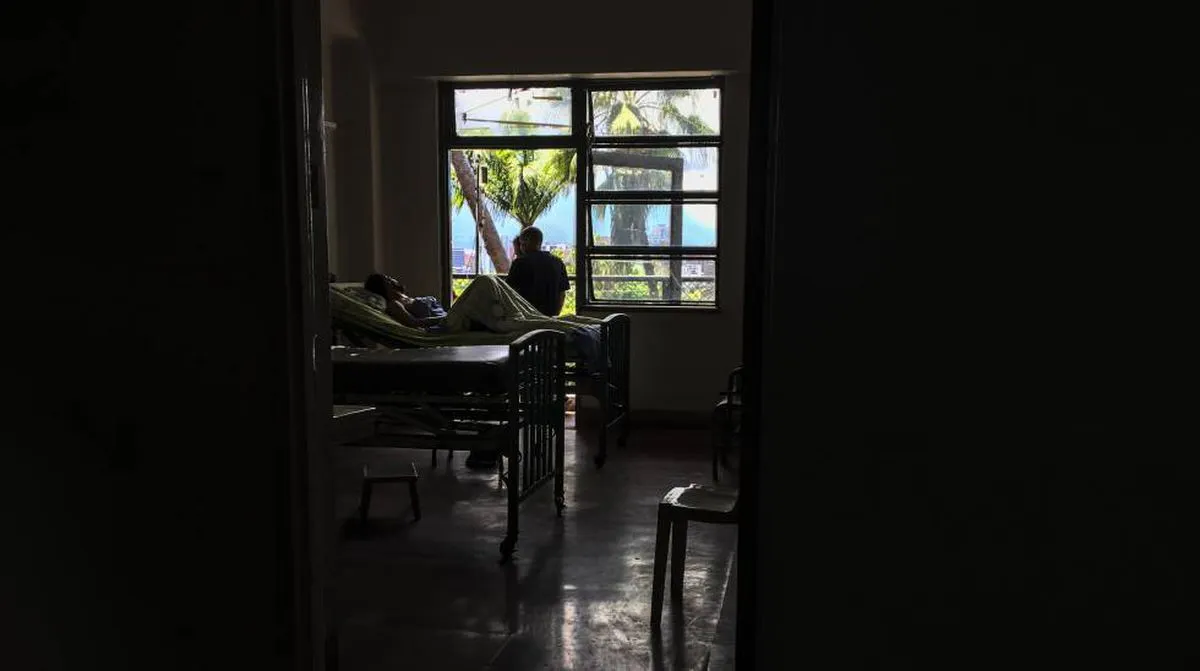 apagones de luz hospital Venezuela