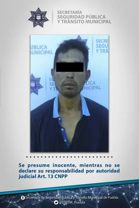 Detiene policía municipal a presunto asaltante de transeúntes