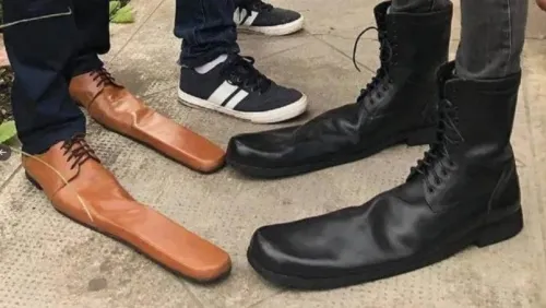 Crean zapatos de distanciamiento social para evitar el coronavirus