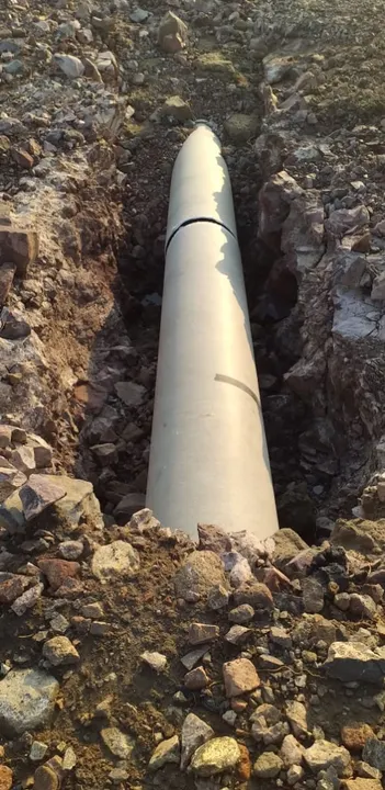 Agua de Puebla realiza reparación de Fuga en la línea de conducción de los Macro-tanques del Sur