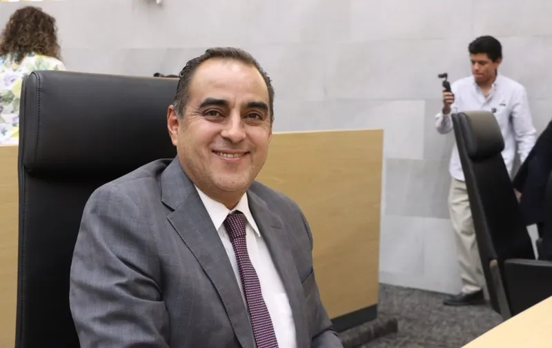 Óscar Mauricio Céspedes Peregrina, diputado local de Puebla por Morena. Foto: Especial