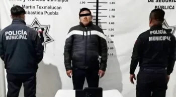 SSP de Texmelucan recuperó camión robado y rescató al operador presuntamente secuestrado 
