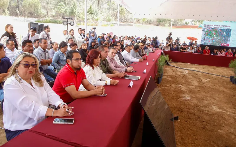 Presentan proyecto del Ecoparque “Pensar en Grande” en Flor del Bosque con participación ciudadana