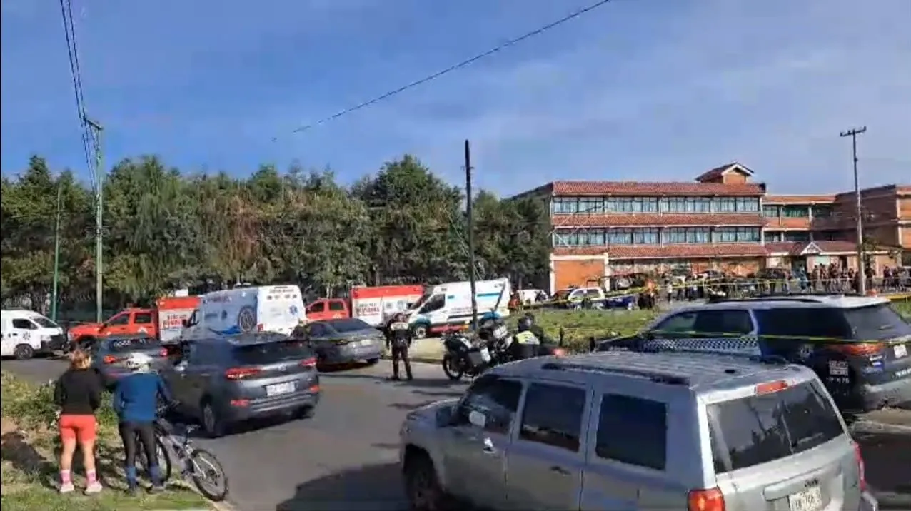 Ejecutan a un hombre afuera de una escuela en San Andrés Cholula, justo a la hora de entrada a clases