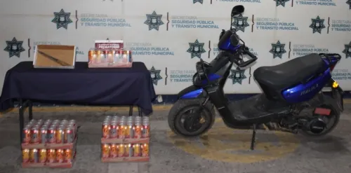Detiene Policía Municipal a cuatro probables asaltantes