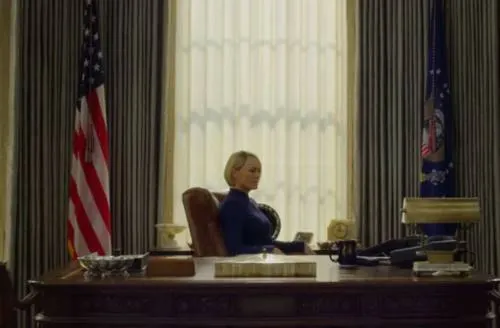 “House of cards” presenta el teaser de su ultima temporada con una Robin Wright presidencial