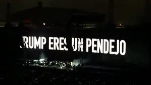 VIDEO: Roger Waters se mofa de Trump y recuerda a los 43 de Ayotzinapa