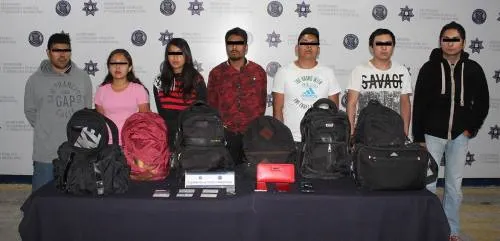 Desarticuló Policía Municipal de Puebla a banda probablemente dedicada al robo a transporte público