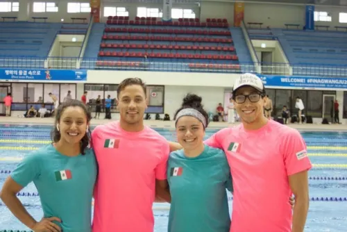 Acúatica Nelson Vargas Continúa su participación en la cita mundialista