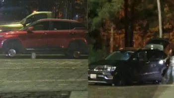 Roban llantas a vehículos de trabajadores en el estacionamiento de Volkswagen Puebla