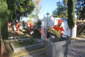 Arranca el operativo especial preventivo en los 41 panteones de la ciudad