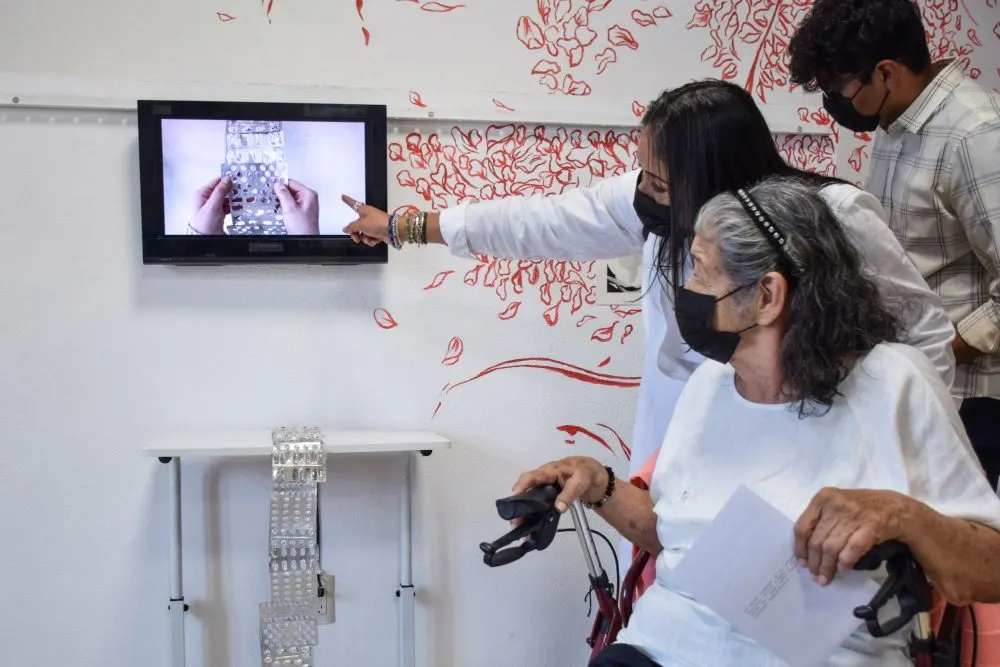 Estudiante de la UDLAP inaugura exposición en Casa de Cultura Tlanezcalli
