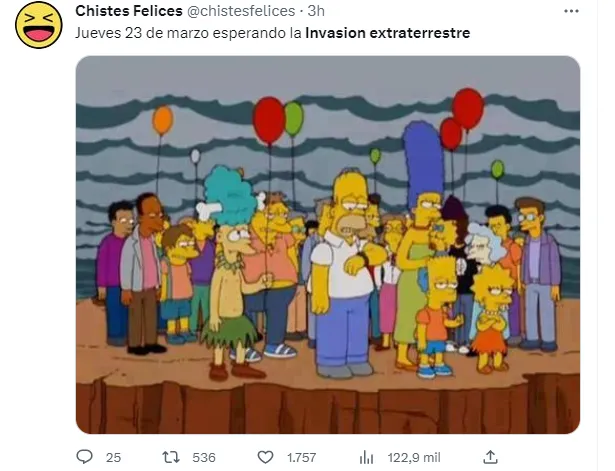 Memes invasión extraterrestre