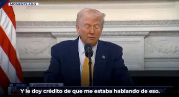 Propone Trump a gobernadores de Estados Unidos realizar una campaña contra el consumo de drogas