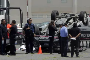 Dan de alta a policías de Puebla lesionados en práctica